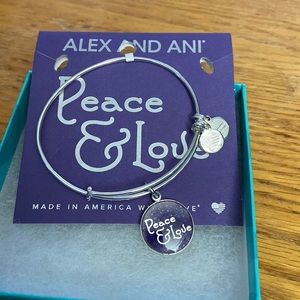 Alex & Ani “Peace & Love” Bracelet